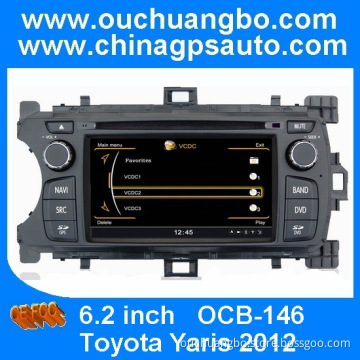 Ouchuangbo audio GPS radio for S100 Toyota Yaris 2012